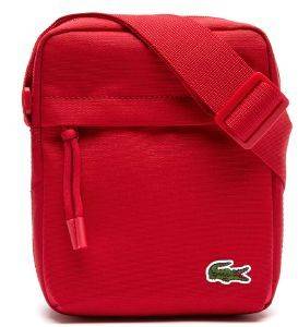 ΤΣΑΝΤΑ ΩΜΟΥ LACOSTE NEOCROC CANVAS VERTICAL NH2102NE KOKKINO ΤΣΑΝΤΑ ΩΜΟΥ LACOSTE NEOCROC CANVAS VERTICAL NH2102NE KOKKINO