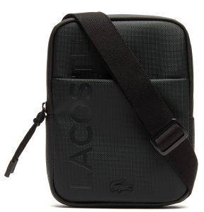 ΤΣΑΝΤΑ LACOSTE L.12.12 BRANDED ZIPPERED NH3136PO ΜΑΥΡΟ ΤΣΑΝΤΑ LACOSTE L.12.12 BRANDED ZIPPERED NH3136PO ΜΑΥΡΟ