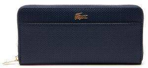 ΠΟΡΤΟΦΟΛΙ LACOSTE CHANTACO PIQUE LEATHER NF2739CE ΣΚΟΥΡΟ ΜΠΛΕ ΠΟΡΤΟΦΟΛΙ LACOSTE CHANTACO PIQUE LEATHER NF2739CE ΣΚΟΥΡΟ ΜΠΛΕ