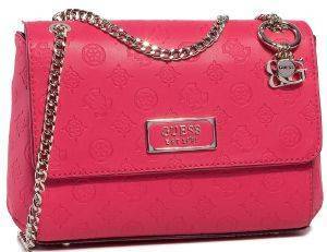 ΤΣΑΝΤΑ ΩΜΟΥ GUESS LOGO LOVE CONVERTIBLE HWSG7662210 ΦΟΥΞΙΑ ΤΣΑΝΤΑ ΩΜΟΥ GUESS LOGO LOVE CONVERTIBLE HWSG7662210 ΦΟΥΞΙΑ