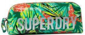 SUPERDRY ΝΕΣΕΣΕΡ ΤΣΑΝΤΑΚΙ SUPERDRY JELLY PENCIL CASE W9810025A TROPICAL ΠΡΑΣΙΝΟ