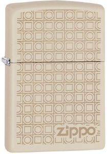 ΑΝΑΠΤΗΡΑΣ ΒΕΝΖΙΝΗΣ ZIPPO 29923 GEOMETRIC BOXES ΜΠΕΖ ΜΑΤ ΑΝΑΠΤΗΡΑΣ ΒΕΝΖΙΝΗΣ ZIPPO 29923 GEOMETRIC BOXES ΜΠΕΖ ΜΑΤ