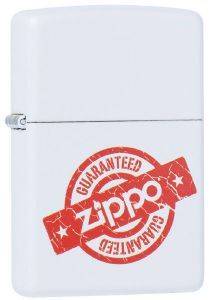 ZIPPO ΑΝΑΠΤΗΡΑΣ ΒΕΝΖΙΝΗΣ ZIPPO 29547 CLASSIC ΛΕΥΚΟ ΜΑΤ