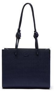 ΤΣΑΝΤΑ ΩΜΟΥ LACOSTE MATTE PIQUE LEATHER NF3217CE ΣΚΟΥΡΟ ΜΠΛΕ ΤΣΑΝΤΑ ΩΜΟΥ LACOSTE MATTE PIQUE LEATHER NF3217CE ΣΚΟΥΡΟ ΜΠΛΕ