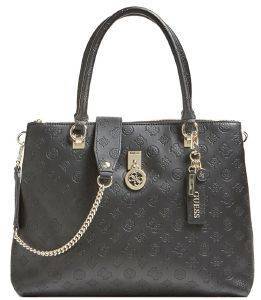 ΤΣΑΝΤΑ ΩΜΟΥ GUESS NINNETTE SOCIETY CARRYALL HWSG7877100 ΜΑΥΡΟ ΤΣΑΝΤΑ ΩΜΟΥ GUESS NINNETTE SOCIETY CARRYALL HWSG7877100 ΜΑΥΡΟ