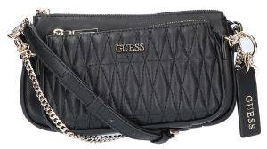 ΤΣΑΝΤΑ ΩΜΟΥ GUESS ARIE DOUBLE POUCH HWVG7885700 ΜΑΥΡΟ ΤΣΑΝΤΑ ΩΜΟΥ GUESS ARIE DOUBLE POUCH HWVG7885700 ΜΑΥΡΟ