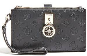 ΠΟΡΤΟΦΟΛΙ/ORGANIZER GUESS NINNETTE SLG DBL ZIP SWSG7877570 ΜΑΥΡΟ ΠΟΡΤΟΦΟΛΙ/ORGANIZER GUESS NINNETTE SLG DBL ZIP SWSG7877570 ΜΑΥΡΟ
