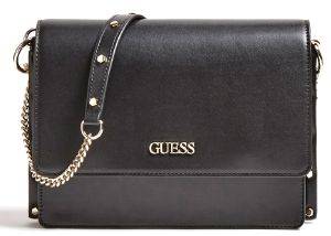 ΤΣΑΝΤΑ ΩΜΟΥ GUESS TIA CONVERTIBLE FLAP HWVG7880210 ΜΑΥΡΟ ΤΣΑΝΤΑ ΩΜΟΥ GUESS TIA CONVERTIBLE FLAP HWVG7880210 ΜΑΥΡΟ