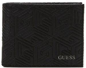 ΠΟΡΤΟΦΟΛΙ GUESS BALDO BILLFOLD W/SF W/CP SMBALDPOL24 ΜΑΥΡΟ ΠΟΡΤΟΦΟΛΙ GUESS BALDO BILLFOLD W/SF W/CP SMBALDPOL24 ΜΑΥΡΟ