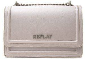 REPLAY ΤΣΑΝΤΑ ΩΜΟΥ REPLAY FW3000.015.A0283 PEARL ΡΟΖ