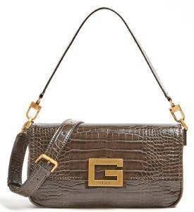 ΤΣΑΝΤΑ ΩΜΟΥ GUESS BRIGHTSIDE CROC PRINT HWCB7580190 ΚΑΦΕ ΤΣΑΝΤΑ ΩΜΟΥ GUESS BRIGHTSIDE CROC PRINT HWCB7580190 ΚΑΦΕ