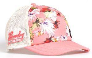 ΚΑΠΕΛΟ SUPERDRY CALI PRINT TRUCKER W9010103A BRUSHED FLORAL ΡΟΖ/ΜΠΕΖ ΚΑΠΕΛΟ SUPERDRY CALI PRINT TRUCKER W9010103A BRUSHED FLORAL ΡΟΖ/ΜΠΕΖ