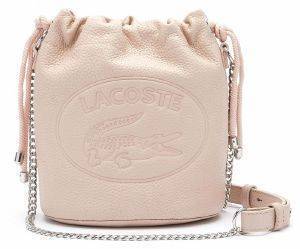 ΤΣΑΝΤΑ ΩΜΟΥ LACOSTE CROCO CREW LEATHER BUCKET NF3558NL G33 ΑΝΟΙΧΤΟ ΡΟΖ ΤΣΑΝΤΑ ΩΜΟΥ LACOSTE CROCO CREW LEATHER BUCKET NF3558NL G33 ΑΝΟΙΧΤΟ ΡΟΖ
