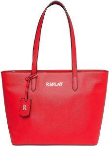 ΤΣΑΝΤΑ ΩΜΟΥ REPLAY FW3074.002.A0283 248 ΚΟΚΚΙΝΟ ΤΣΑΝΤΑ ΩΜΟΥ REPLAY FW3074.002.A0283 248 ΚΟΚΚΙΝΟ