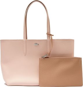 ΤΣΑΝΤΑ ΩΜΟΥ LACOSTE ANNA REVERSIBLE BICOLOR NF2142AA J19 ΡΟΖ/ΜΠΕΖ ΤΣΑΝΤΑ ΩΜΟΥ LACOSTE ANNA REVERSIBLE BICOLOR NF2142AA J19 ΡΟΖ/ΜΠΕΖ
