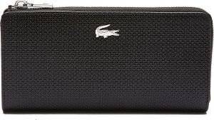 ΠΟΡΤΟΦΟΛΙ LACOSTE MATTE PIQUE NF3580KL 000 ΜΑΥΡΟ ΠΟΡΤΟΦΟΛΙ LACOSTE MATTE PIQUE NF3580KL 000 ΜΑΥΡΟ