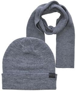 ΣΕΤ ΣΚΟΥΦΟΣ & ΚΑΣΚΟΛ JACK & JONES JACJOLLY GIFTBOX 12163827 ΓΚΡΙ ΜΕΛΑΝΖΕ ΣΕΤ ΣΚΟΥΦΟΣ & ΚΑΣΚΟΛ JACK & JONES JACJOLLY GIFTBOX 12163827 ΓΚΡΙ ΜΕΛΑΝΖΕ