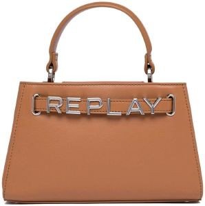 REPLAY ΤΣΑΝΤΑ ΧΕΙΡΟΣ REPLAY FW3379.000.A0362B 060 ΚΑΦΕ