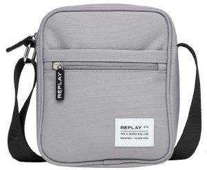 ΤΣΑΝΤΑ ΩΜΟΥ REPLAY IN OXFORD FABRIC FM3633.000.A0343G 022 ΓΚΡΙ ΤΣΑΝΤΑ ΩΜΟΥ REPLAY IN OXFORD FABRIC FM3633.000.A0343G 022 ΓΚΡΙ