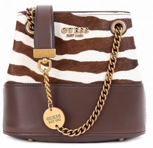   GUESS ISELINE BUCKET HWZB8960010 ANIMAL PRINT 