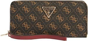 GUESS ΠΟΡΤΟΦΟΛΙ GUESS LAUREL SLG LARGE ZIP SWQE8500460 ΚΑΦΕ