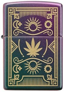   ZIPPO 49516 CANNABIS DESIGN 