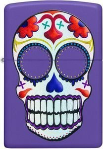 ΑΝΑΠΤΗΡΑΣ ΒΕΝΖΙΝΗΣ ZIPPO 49859 SUGAR SKULL ΜΩΒ ΑΝΑΠΤΗΡΑΣ ΒΕΝΖΙΝΗΣ ZIPPO 49859 SUGAR SKULL ΜΩΒ