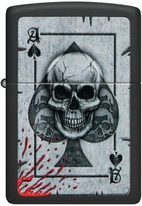 ΑΝΑΠΤΗΡΑΣ ΒΕΝΖΙΝΗΣ ZIPPO 48794 ACE CARD ΜΑΥΡΟ MATTE ΑΝΑΠΤΗΡΑΣ ΒΕΝΖΙΝΗΣ ZIPPO 48794 ACE CARD ΜΑΥΡΟ MATTE