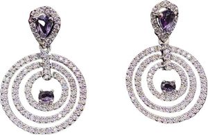 ����������� ZOE\'S COLLECTION AMERICAN DIAMOND CIRCULAR MOTIF �����/���