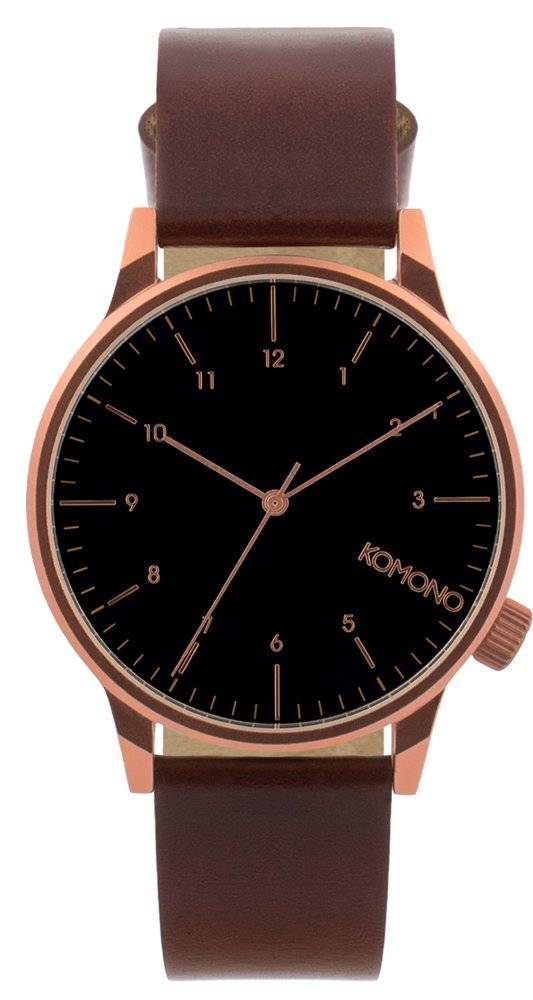 KOMONO ΑΝΔΡΙΚΟ ΡΟΛΟΙ KOMONO WINSTON REGAL BURGUNDY W2265