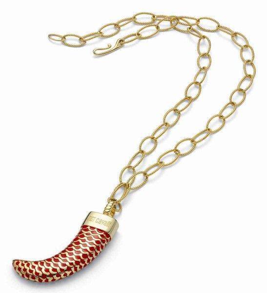 JUST CAVALLI ΚΟΛΙΕ JUST CAVALLI RED POSH (ΑΤΣΑΛΙ)
