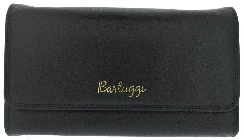 BARTUGGI ΔΕΡΜΑΤΙΝΟ ΠΟΡΤΟΦΟΛΙ BARTUGGI 516-553106 ΜΑΥΡΟ