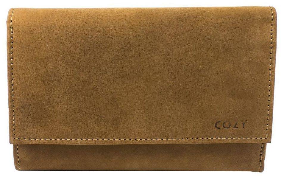 COZY ΔΕΡΜΑΤΙΝΟ ΠΟΡΤΟΦΟΛΙ COZY BUFFALO 774 ΚΑΦΕ