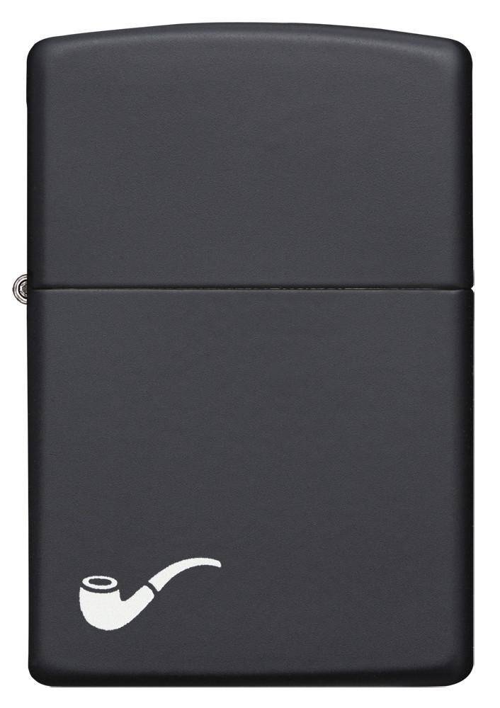 ZIPPO ΑΝΑΠΤHΡΑΣ ΒEΝΖΙΝΗΣ ZIPPO 218PL PIPE ΜΑΥΡΟ