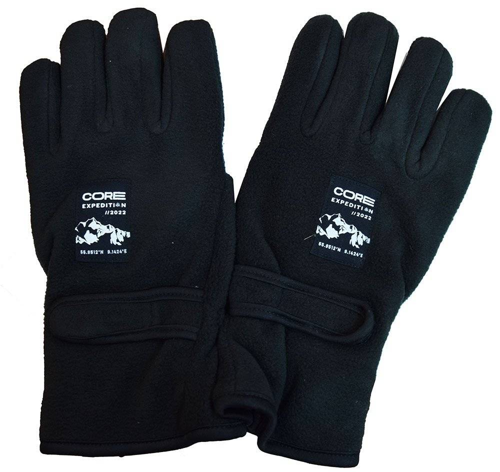 ΓΑΝΤΙΑ JACK - JONES JACSPACE FLEECE 12222935 ΜΑΥΡΟ