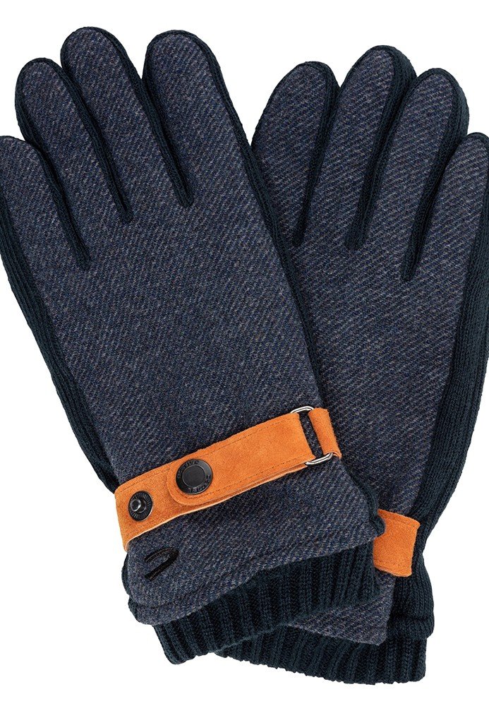CAMEL ACTIVE ΓΑΝΤΙΑ WITH STRAP CAMEL ACTIVE C22-408290-8G29-47 ΣΚΟΥΡΟ ΜΠΛΕ (XL)