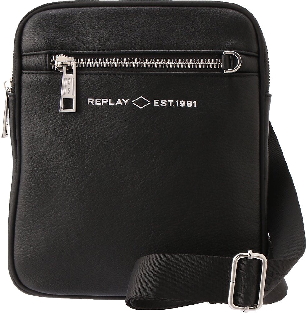 REPLAY ΤΣΑΝΤΑ ΩΜΟΥ REPLAY FM3641.000.A0477 098 ΜΑΥΡΟ