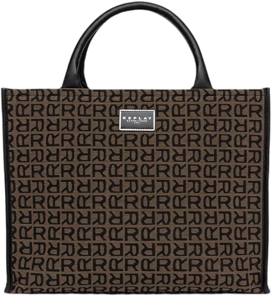 REPLAY ΤΣΑΝΤΑ ΧΕΙΡΟΣ REPLAY FW3555.000.A0488 1297 ΚΑΦΕ