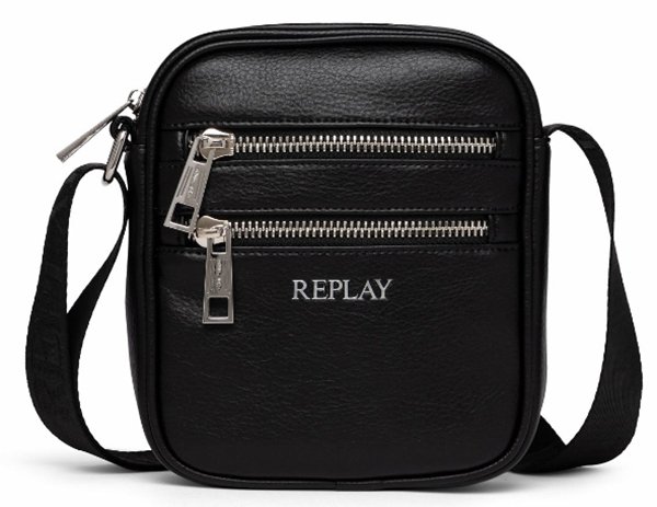 REPLAY ΤΣΑΝΤΑ ΩΜΟΥ REPLAY FM3677.000.A0132F 098 ΜΑΥΡΟ
