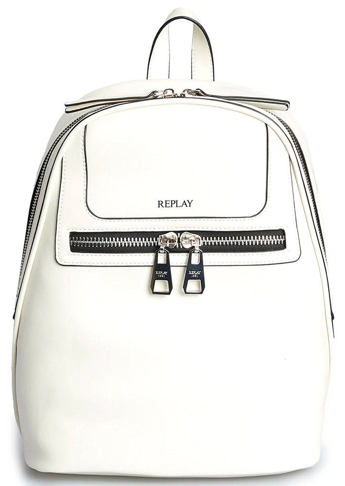 REPLAY ΤΣΑΝΤΑ ΠΛΑΤΗΣ REPLAY FW3561.000.A0458C 002 ΛΕΥΚΟ