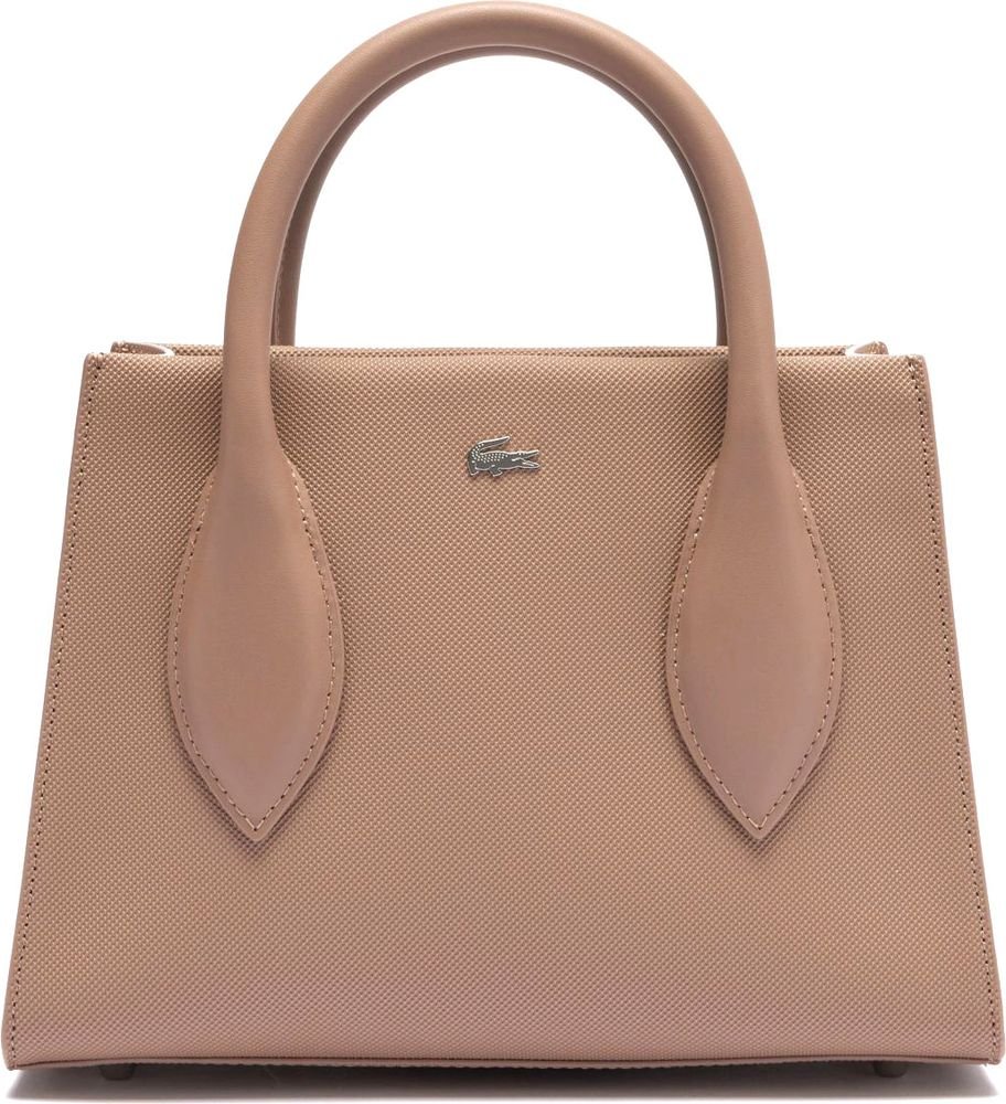 LACOSTE ΤΣΑΝΤΑ ΧΕΙΡΟΣ LACOSTE NF4761DZ N81 ΣΚΟΥΡΟ ΜΠΕΖ