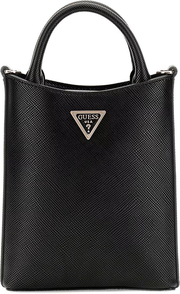 GUESS ΤΣΑΝΤΑ ΧΕΙΡΟΣ GUESS GLORIANA CHIT CH HWEZG951281 ΜΑΥΡΟ