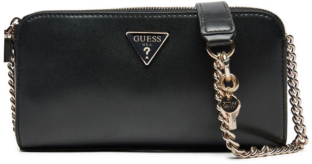GUESS ΤΣΑΝΤΑ ΩΜΟΥ GUESS DARYNA STATUS CROSSBODY HWVG9493120 ΜΑΥΡΟ