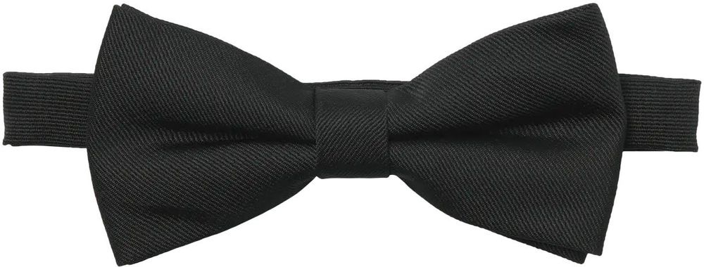 ΠΑΠΙΓΙΟΝ JACK - JONES JACSOLID STRUCTURED BOWTIE 12300081 ΜΑΥΡΟ