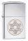 H  ZIPPO STAR OF DAVID 