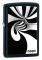 H  ZIPPO  SPIRAL BLK WHITE 