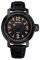 ����� NAUTICA SPORT BLACK LEATHER STRAP