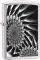 H E ZIPPO BRUSHED CHROME CLASS...