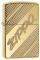 H E ZIPPO HIGH POLISH BRASS AR...