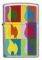 H E ZIPPO 29623 ABSTRACT FLAME...